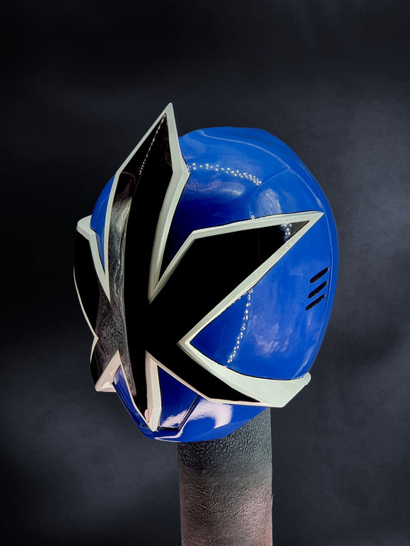 Samurai Blue Helmet