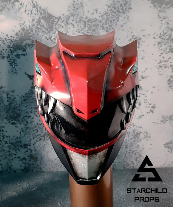 custom power ranger motorcycle helmets Red Ranger Slayer – Starchild Props